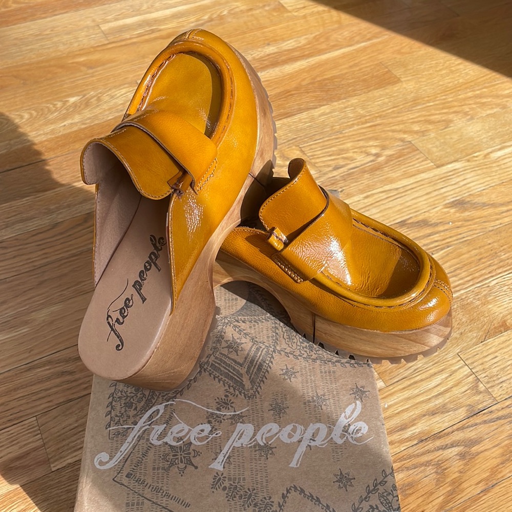 Free People Corbin Loafer Clogs